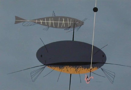 Catfish by Charley Harper