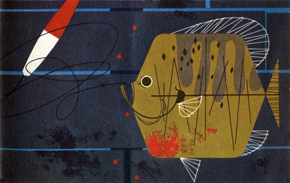 Sunfish by Charley Harper