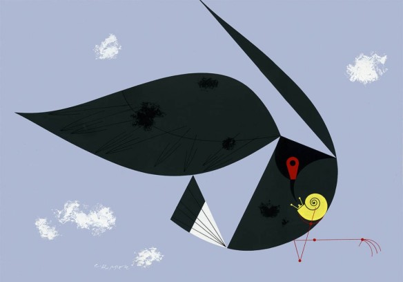Everglade Kite by Charley Harper